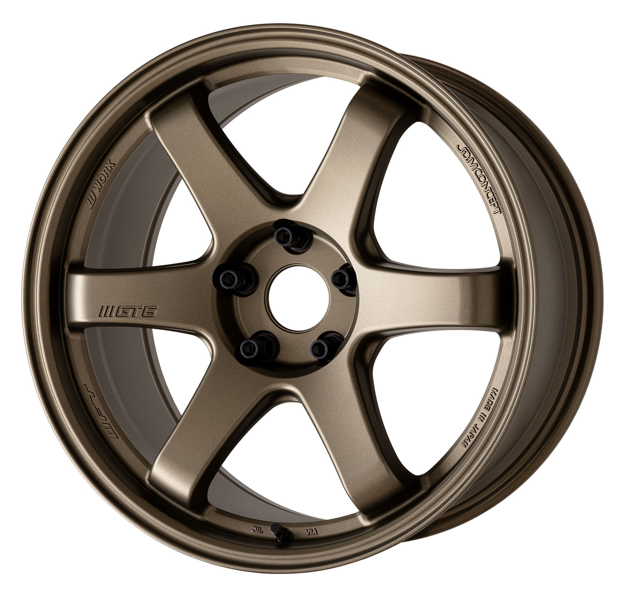 GT6 18x9.5J マットブロンズ