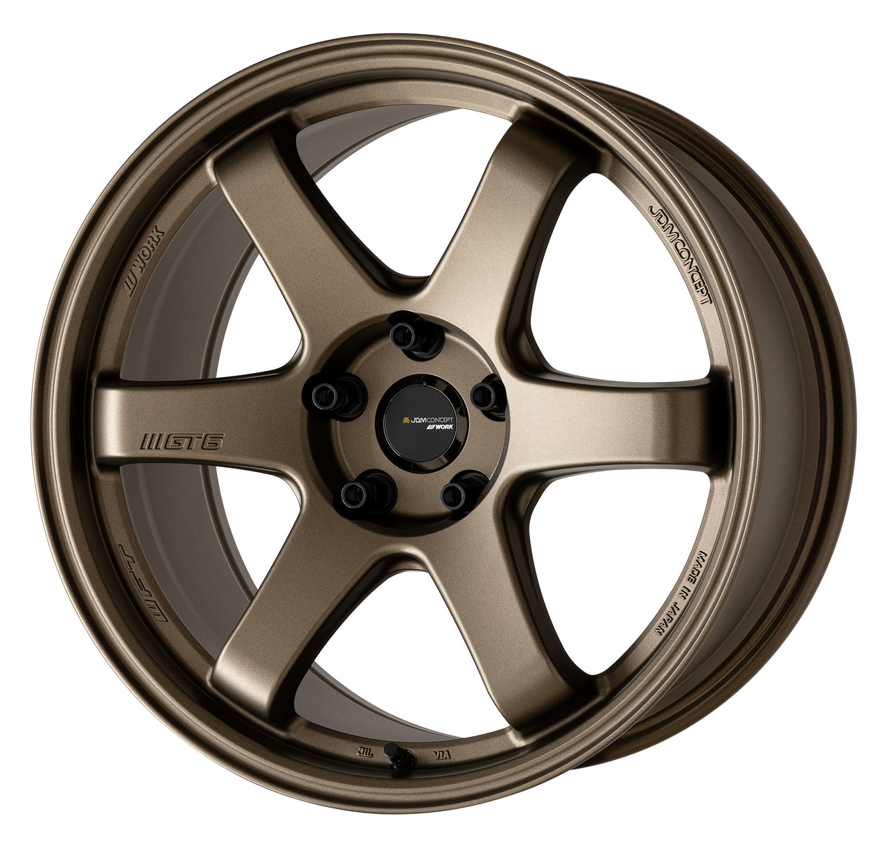 GT6 18x9.5J マットブロンズ
